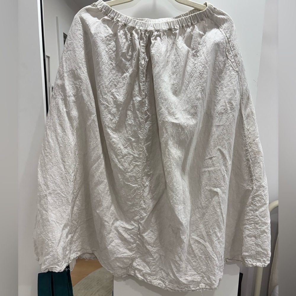 Manuelle Guibal Linen Skirt